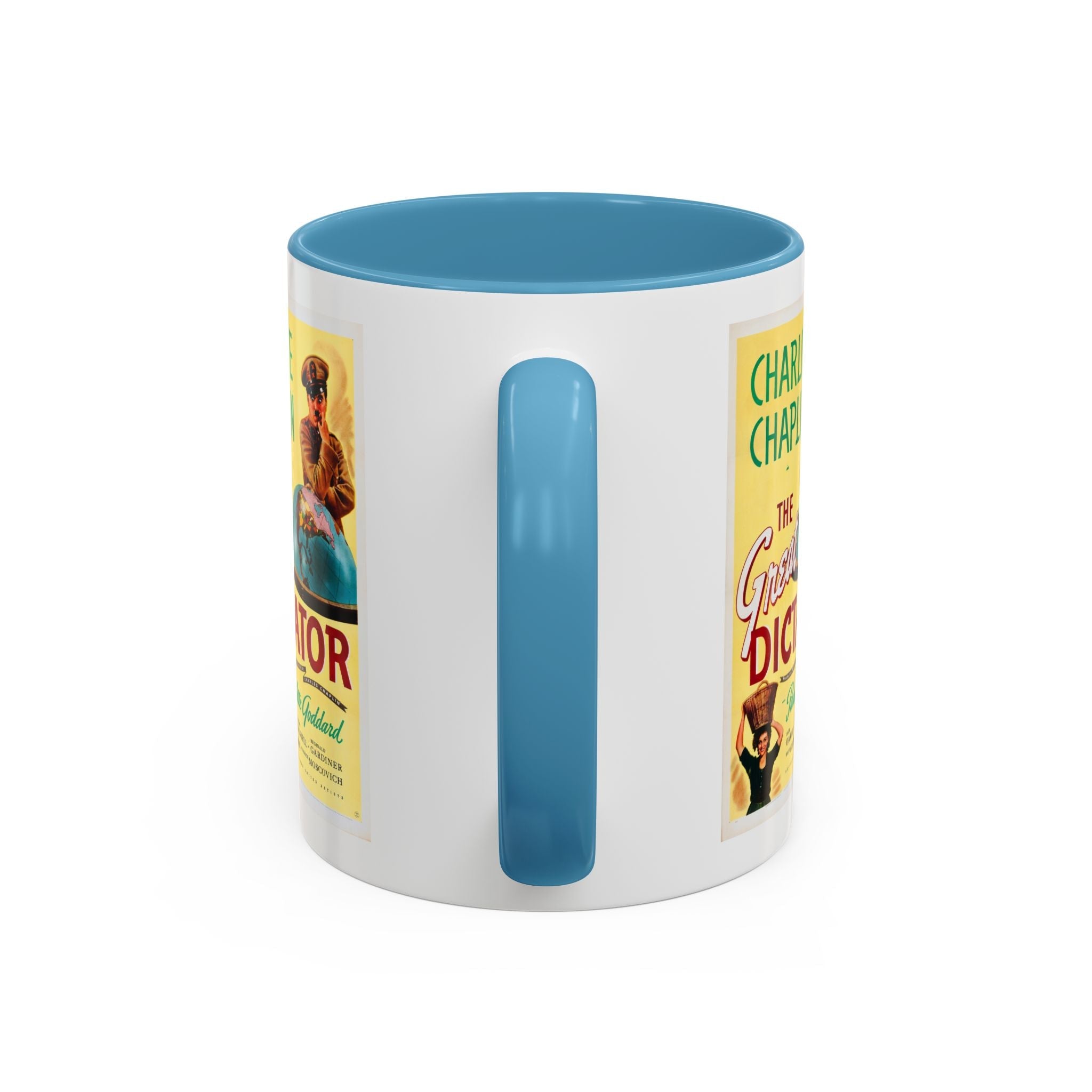 Cult Classic Movie Poster Art Accent Coffee Mug (11, 15oz) - The Great Dictator 1940 - POPvault