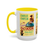 Cult Classic Movie Poster Art Accent Coffee Mug (11, 15oz) - The Great Dictator 1940 - POPvault