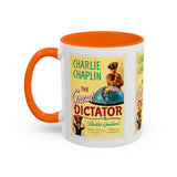Cult Classic Movie Poster Art Accent Coffee Mug (11, 15oz) - The Great Dictator 1940 - POPvault
