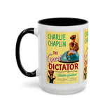 Cult Classic Movie Poster Art Accent Coffee Mug (11, 15oz) - The Great Dictator 1940 - POPvault
