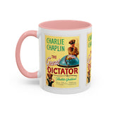 Cult Classic Movie Poster Art Accent Coffee Mug (11, 15oz) - The Great Dictator 1940 - POPvault