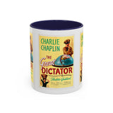 Cult Classic Movie Poster Art Accent Coffee Mug (11, 15oz) - The Great Dictator 1940 - POPvault