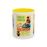 Cult Classic Movie Poster Art Accent Coffee Mug (11, 15oz) - The Great Dictator 1940 - POPvault