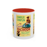 Cult Classic Movie Poster Art Accent Coffee Mug (11, 15oz) - The Great Dictator 1940 - POPvault