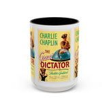 Cult Classic Movie Poster Art Accent Coffee Mug (11, 15oz) - The Great Dictator 1940 - POPvault