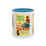 Cult Classic Movie Poster Art Accent Coffee Mug (11, 15oz) - The Great Dictator 1940 - POPvault