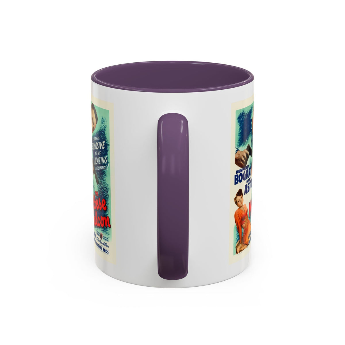 Cult Classic Movie Poster Art Accent Coffee Mug (11, 15oz) - Maltese Falcon 1941 - Mug