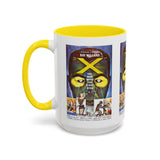 Cult Classic Movie Poster Art Accent Coffee Mug (11, 15oz) - The Man With X - Ray Eyes 1963 - POPvault