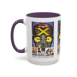 Cult Classic Movie Poster Art Accent Coffee Mug (11, 15oz) - The Man With X - Ray Eyes 1963 - POPvault