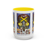 Cult Classic Movie Poster Art Accent Coffee Mug (11, 15oz) - The Man With X - Ray Eyes 1963 - POPvault