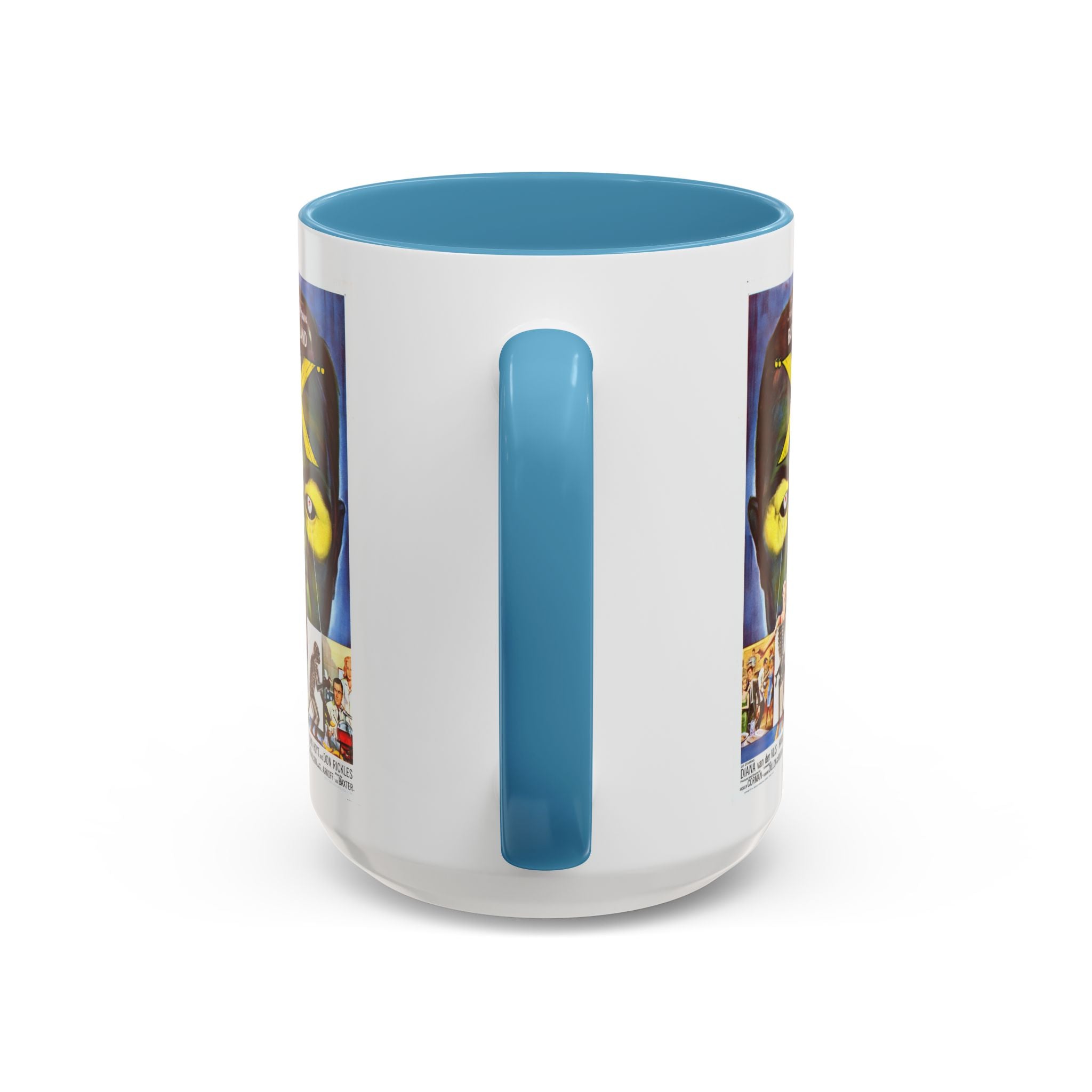 Cult Classic Movie Poster Art Accent Coffee Mug (11, 15oz) - The Man With X - Ray Eyes 1963 - POPvault
