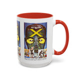 Cult Classic Movie Poster Art Accent Coffee Mug (11, 15oz) - The Man With X - Ray Eyes 1963 - POPvault