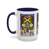 Cult Classic Movie Poster Art Accent Coffee Mug (11, 15oz) - The Man With X - Ray Eyes 1963 - POPvault