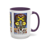 Cult Classic Movie Poster Art Accent Coffee Mug (11, 15oz) - The Man With X - Ray Eyes 1963 - POPvault