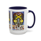 Cult Classic Movie Poster Art Accent Coffee Mug (11, 15oz) - The Man With X - Ray Eyes 1963 - POPvault