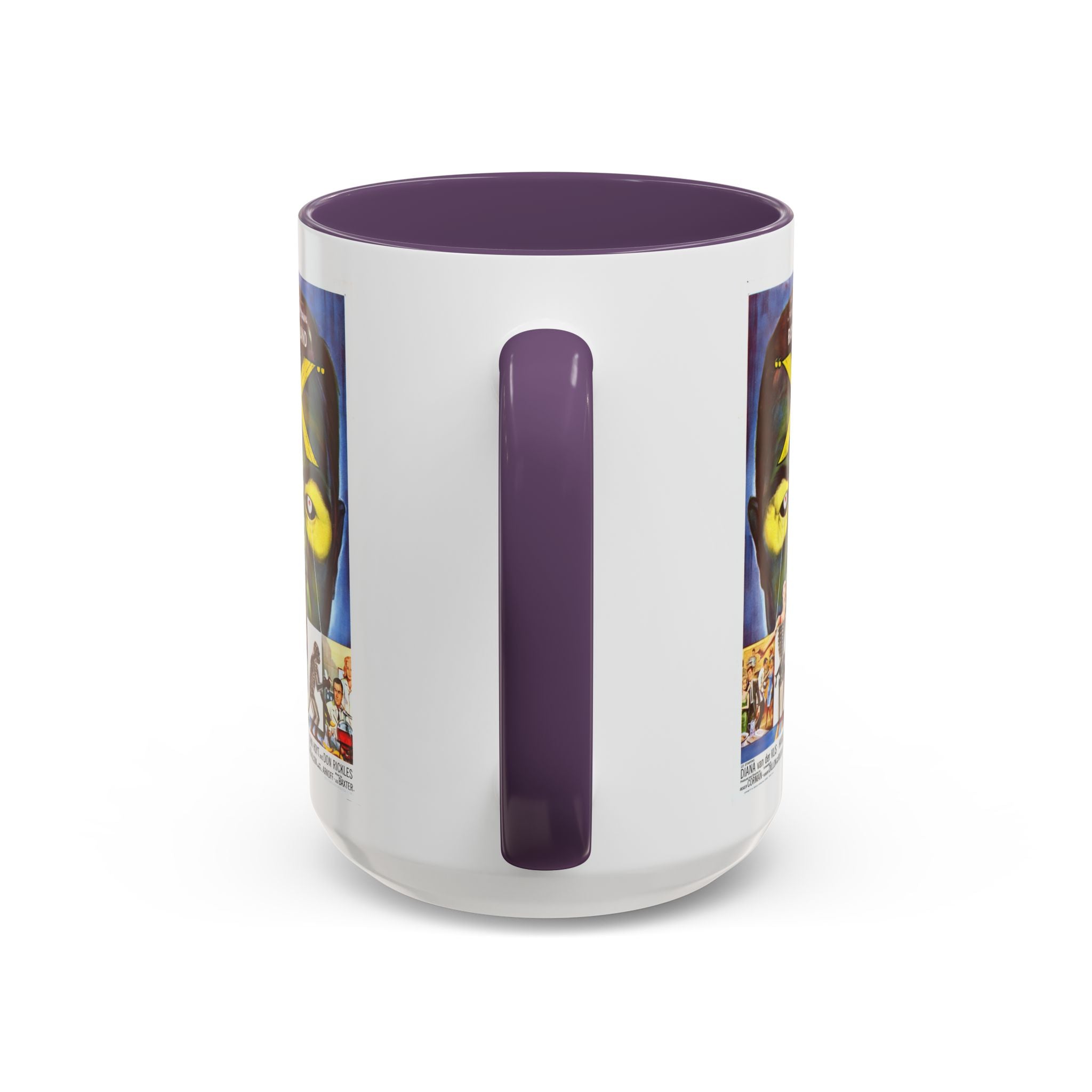 Cult Classic Movie Poster Art Accent Coffee Mug (11, 15oz) - The Man With X - Ray Eyes 1963 - POPvault