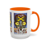 Cult Classic Movie Poster Art Accent Coffee Mug (11, 15oz) - The Man With X - Ray Eyes 1963 - POPvault