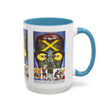 Cult Classic Movie Poster Art Accent Coffee Mug (11, 15oz) - The Man With X - Ray Eyes 1963 - POPvault