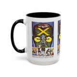 Cult Classic Movie Poster Art Accent Coffee Mug (11, 15oz) - The Man With X - Ray Eyes 1963 - POPvault