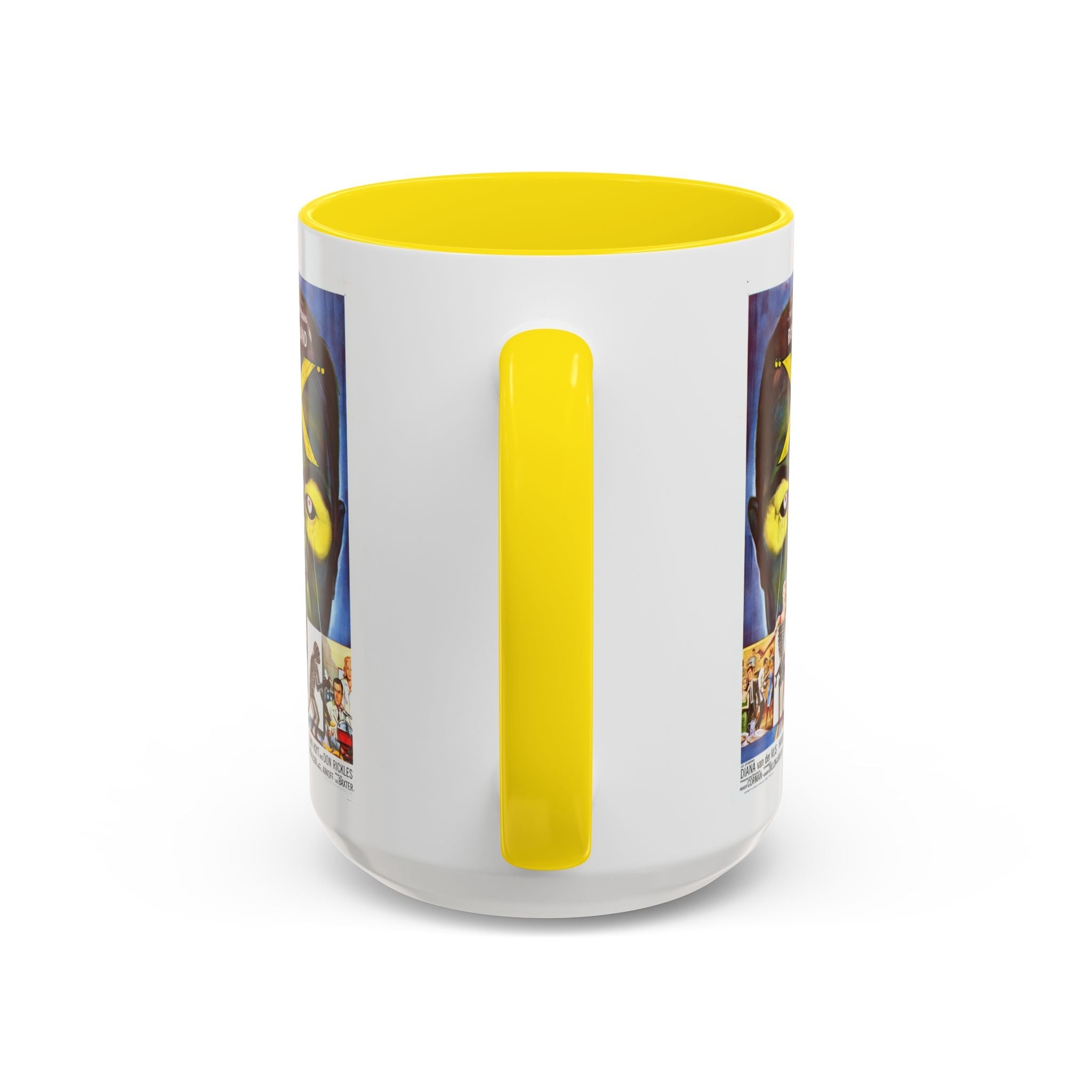 Cult Classic Movie Poster Art Accent Coffee Mug (11, 15oz) - The Man With X - Ray Eyes 1963 - POPvault