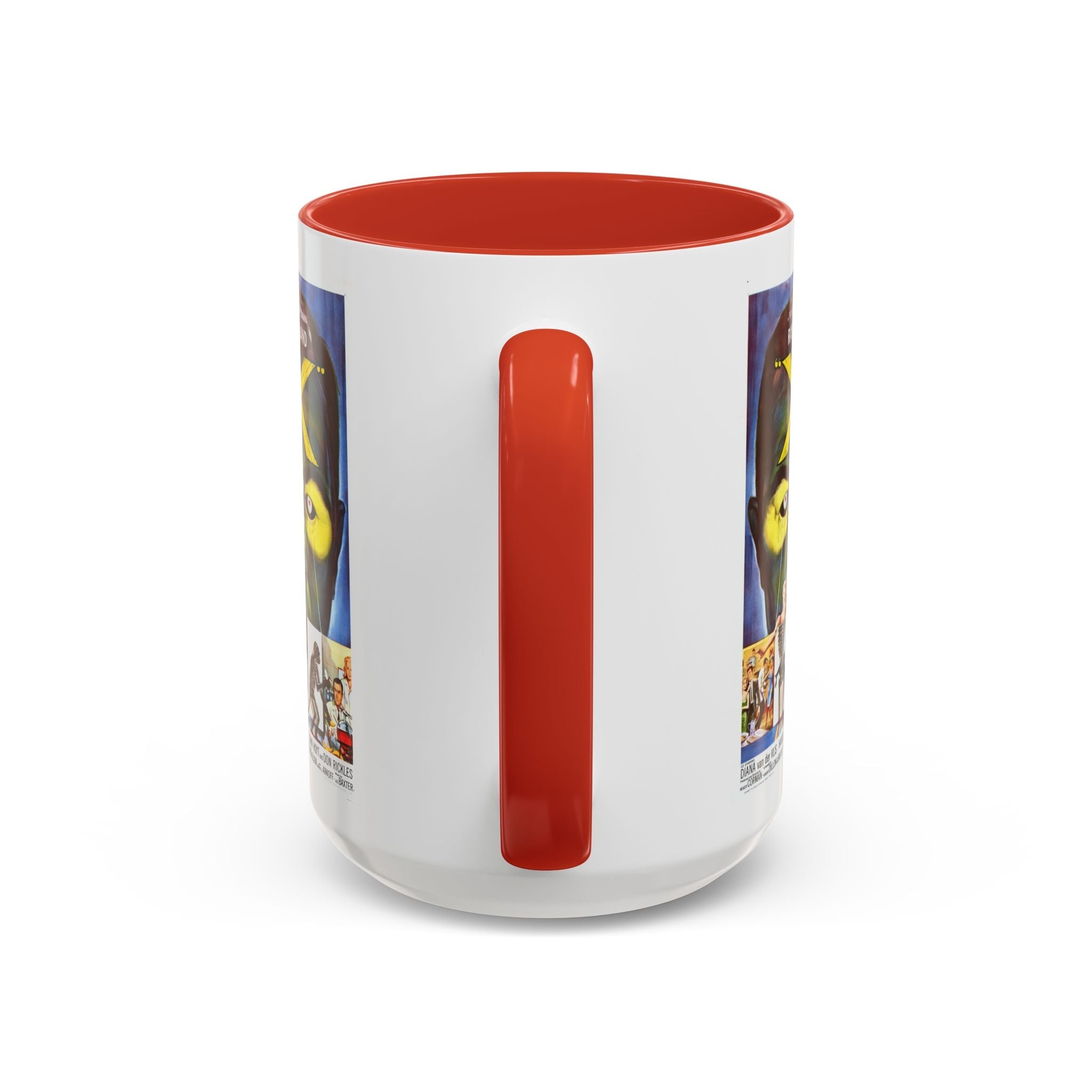 Cult Classic Movie Poster Art Accent Coffee Mug (11, 15oz) - The Man With X - Ray Eyes 1963 - POPvault