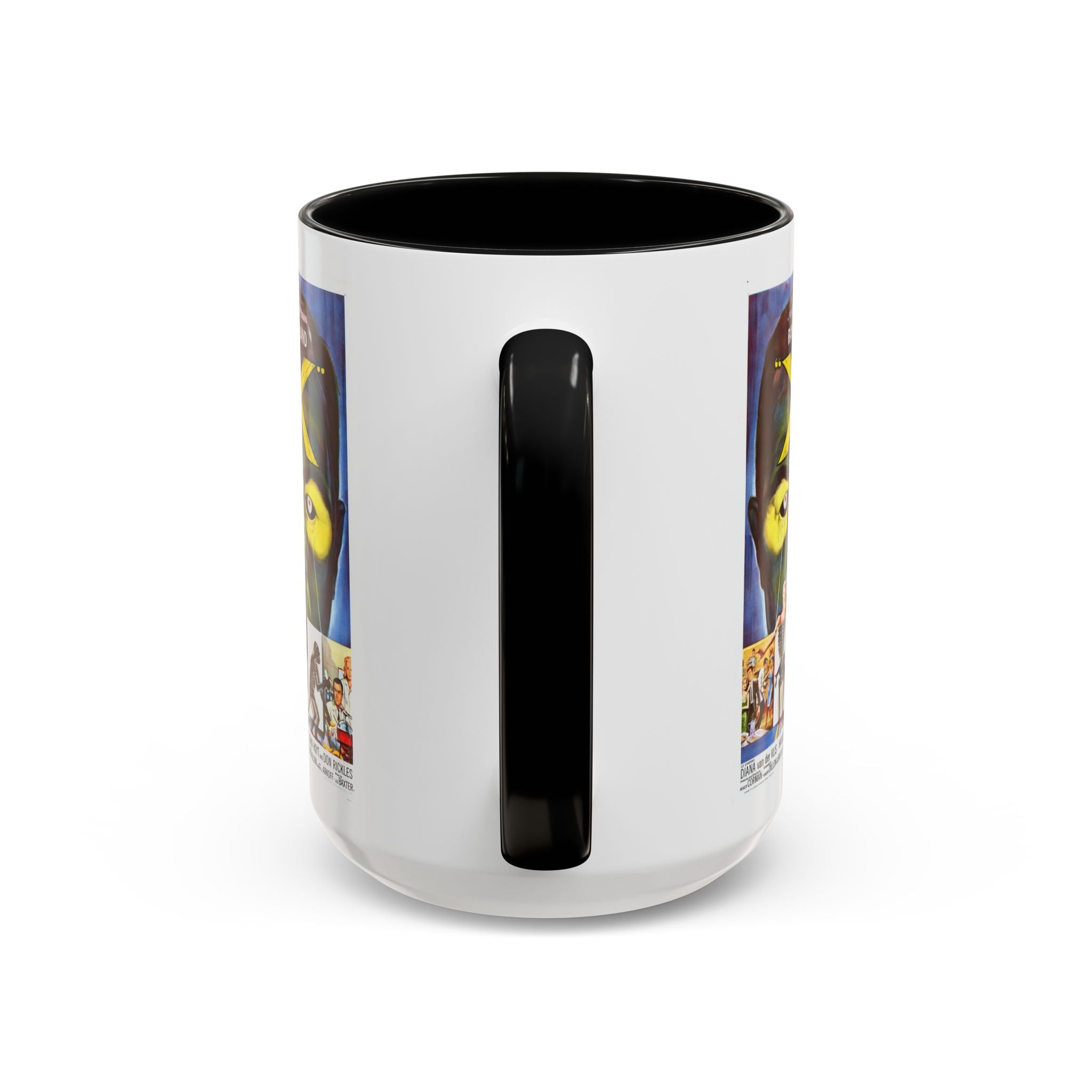 Cult Classic Movie Poster Art Accent Coffee Mug (11, 15oz) - The Man With X - Ray Eyes 1963 - POPvault