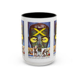 Cult Classic Movie Poster Art Accent Coffee Mug (11, 15oz) - The Man With X - Ray Eyes 1963 - POPvault