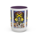 Cult Classic Movie Poster Art Accent Coffee Mug (11, 15oz) - The Man With X - Ray Eyes 1963 - POPvault