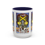 Cult Classic Movie Poster Art Accent Coffee Mug (11, 15oz) - The Man With X - Ray Eyes 1963 - POPvault