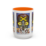 Cult Classic Movie Poster Art Accent Coffee Mug (11, 15oz) - The Man With X - Ray Eyes 1963 - POPvault