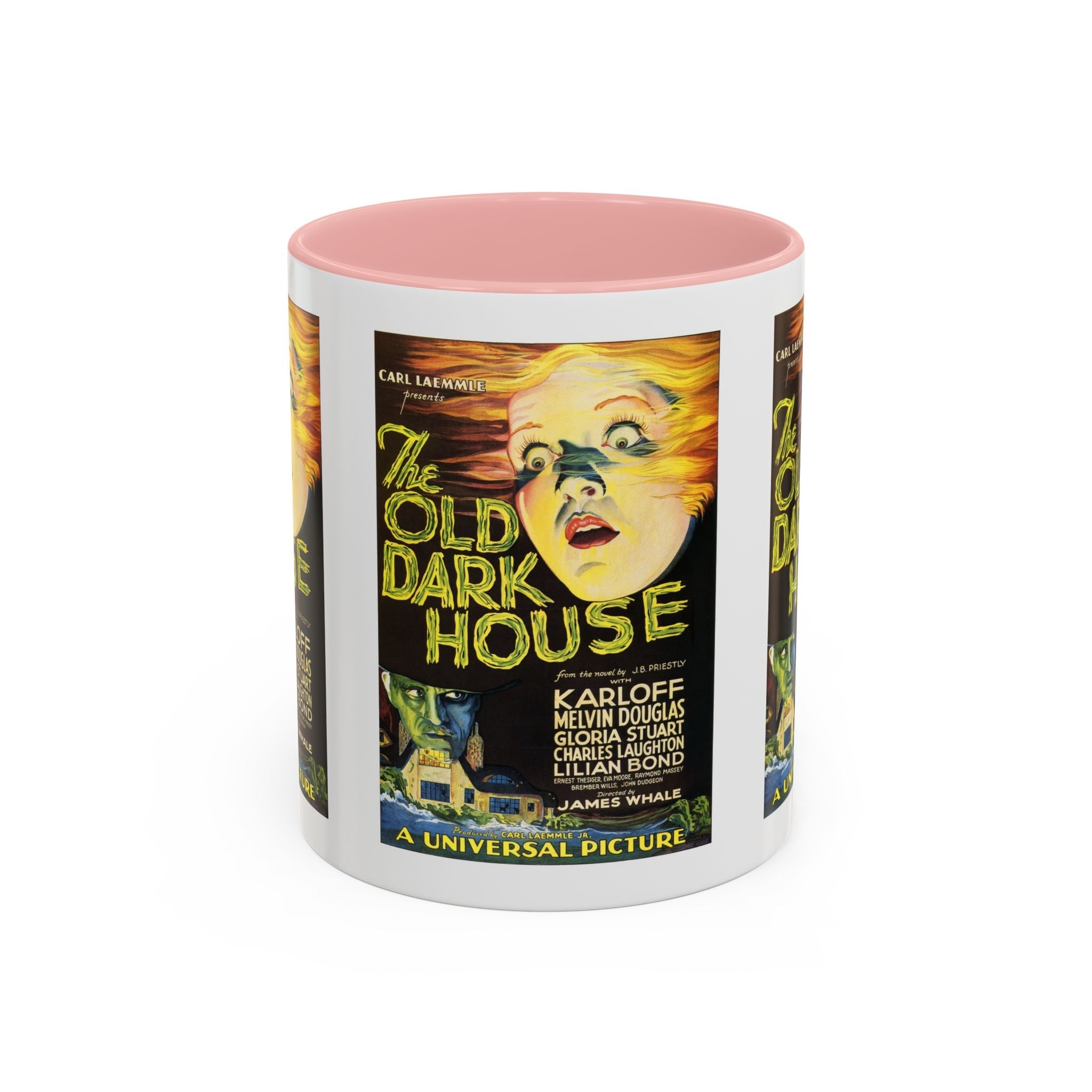 Cult Classic Movie Poster Art Accent Coffee Mug (11, 15oz) - The Old Dark House 1932 - POPvault