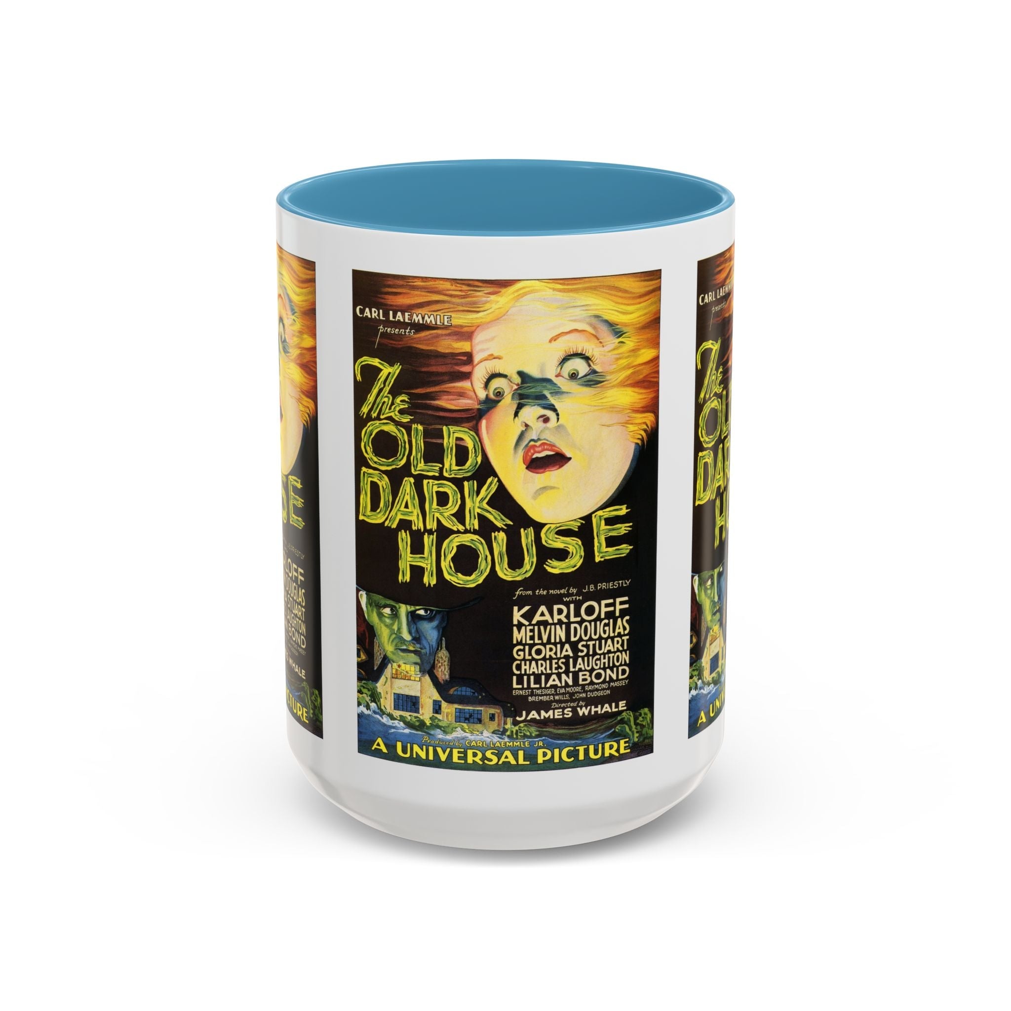 Cult Classic Movie Poster Art Accent Coffee Mug (11, 15oz) - The Old Dark House 1932 - POPvault