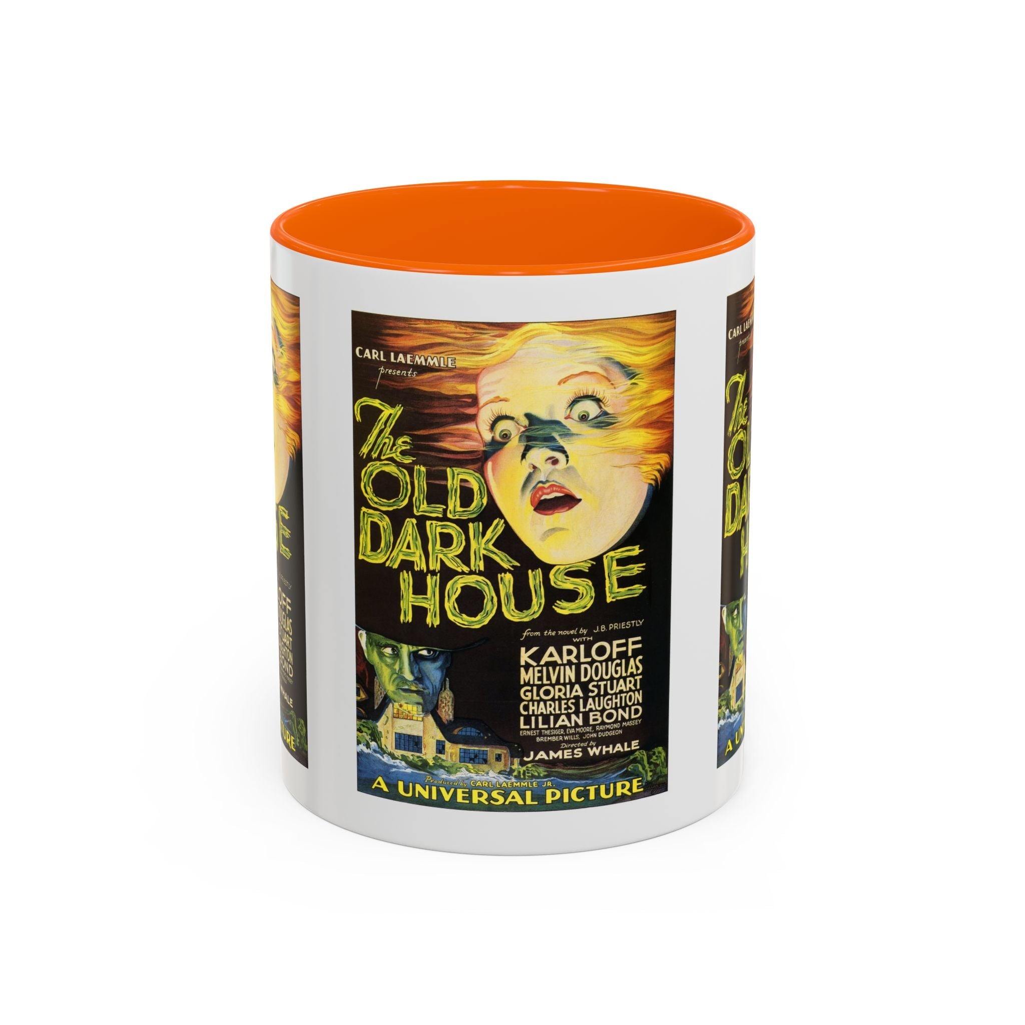 Cult Classic Movie Poster Art Accent Coffee Mug (11, 15oz) - The Old Dark House 1932 - POPvault