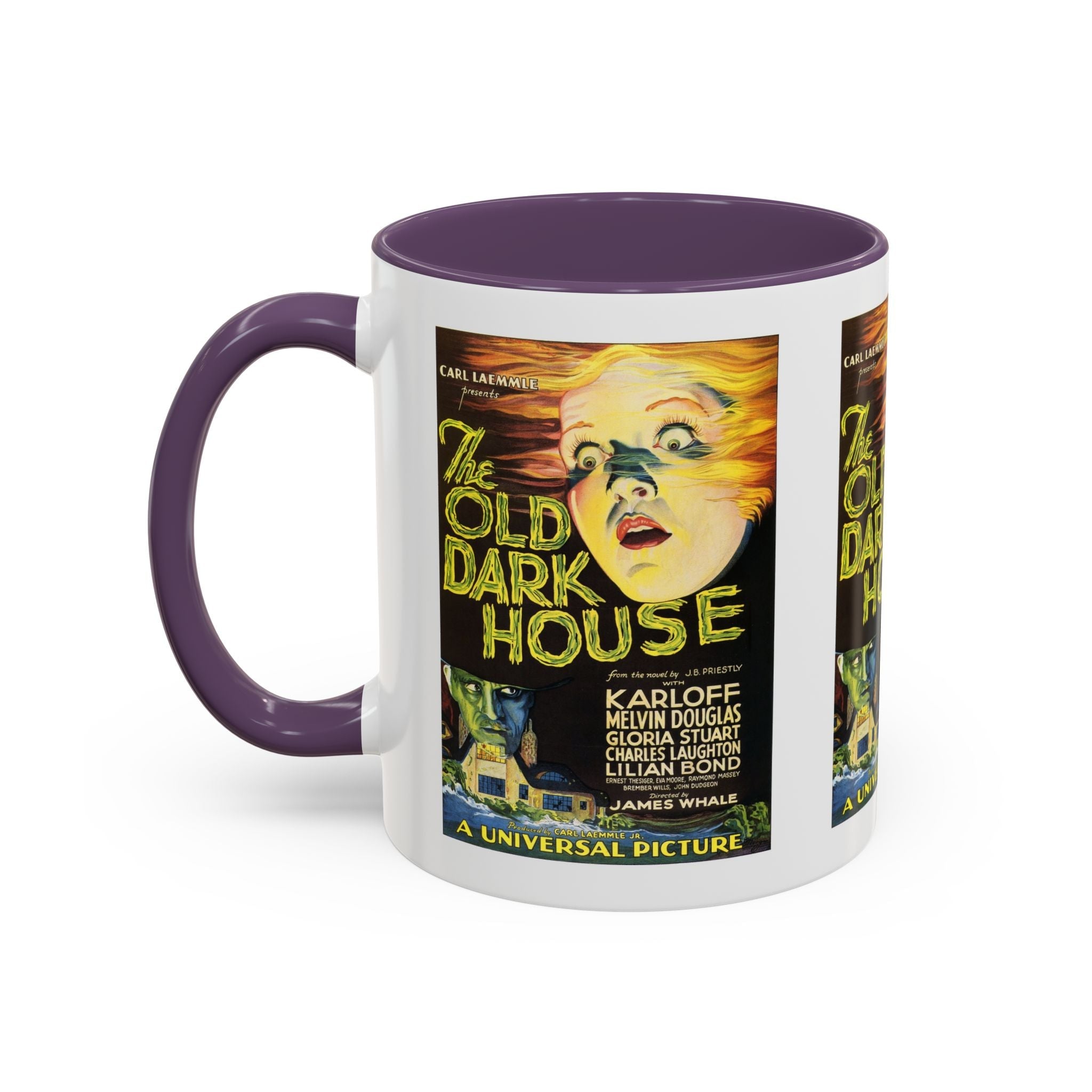 Cult Classic Movie Poster Art Accent Coffee Mug (11, 15oz) - The Old Dark House 1932 - POPvault