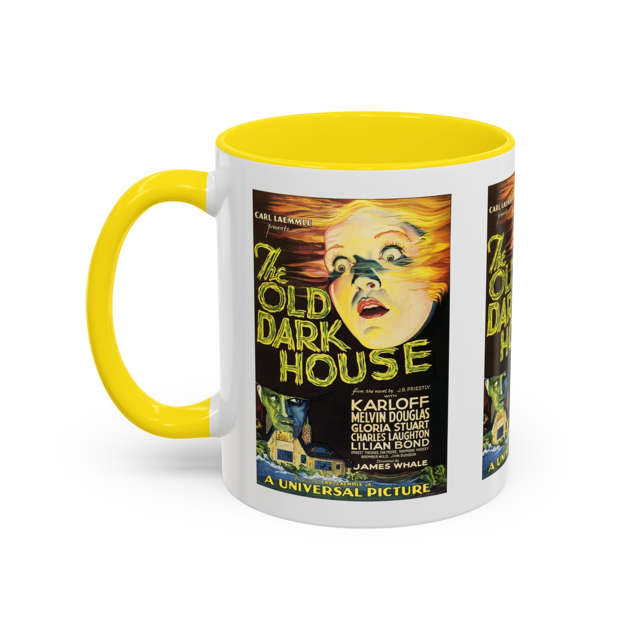 Cult Classic Movie Poster Art Accent Coffee Mug (11, 15oz) - The Old Dark House 1932 - POPvault