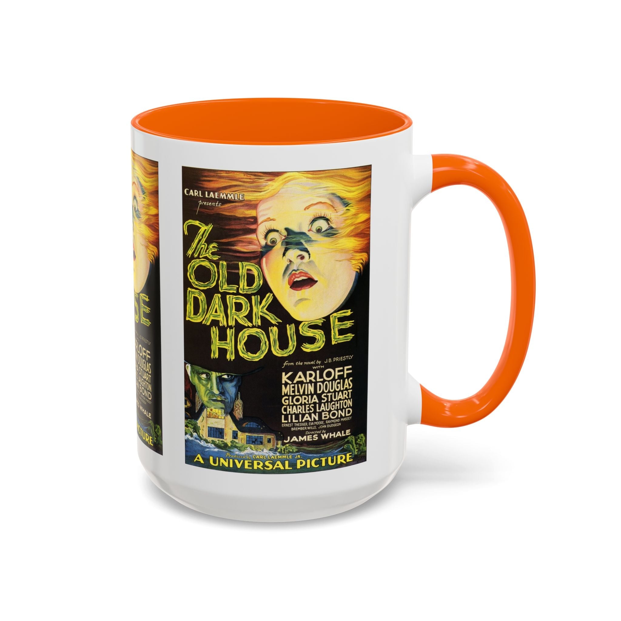 Cult Classic Movie Poster Art Accent Coffee Mug (11, 15oz) - The Old Dark House 1932 - POPvault
