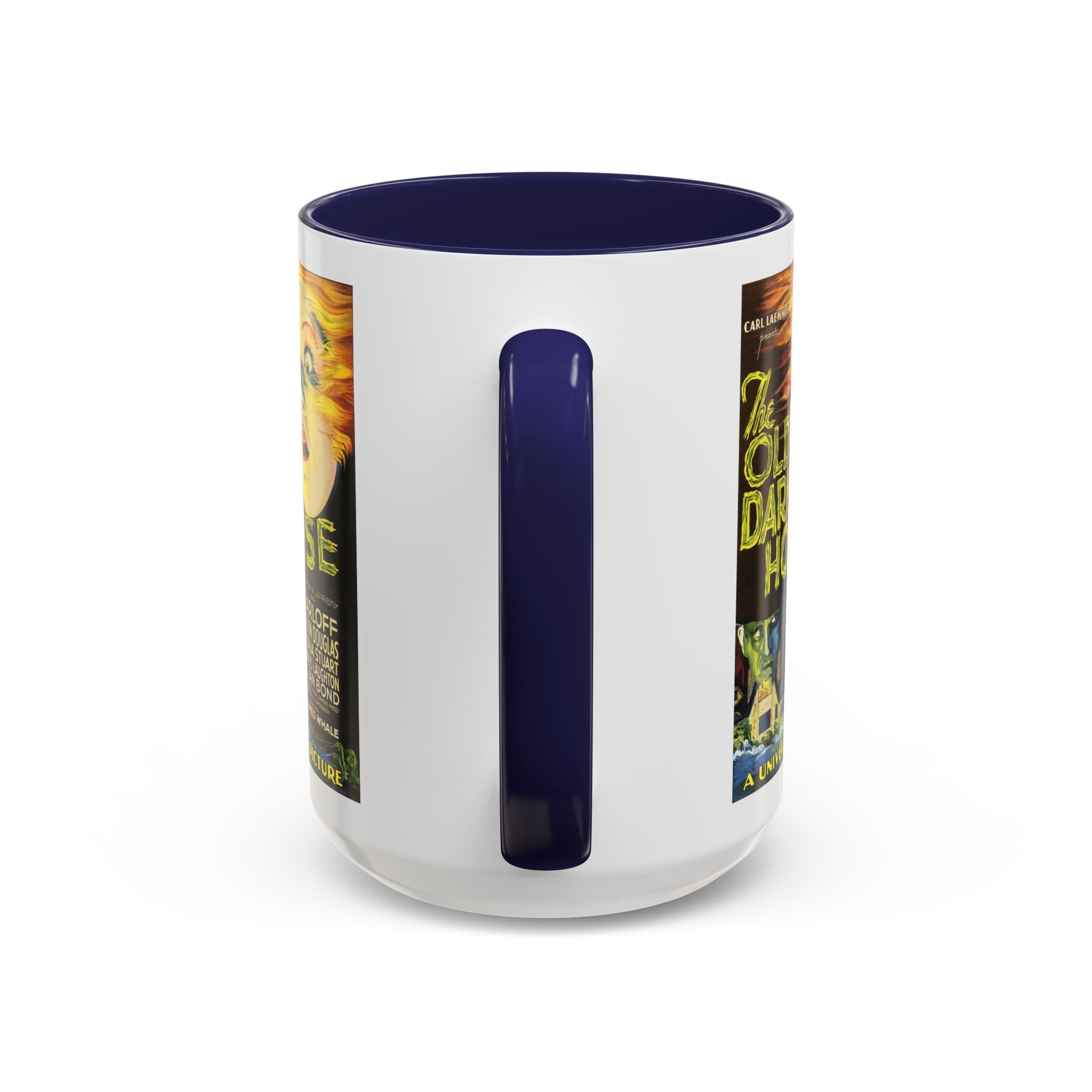 Cult Classic Movie Poster Art Accent Coffee Mug (11, 15oz) - The Old Dark House 1932 - POPvault