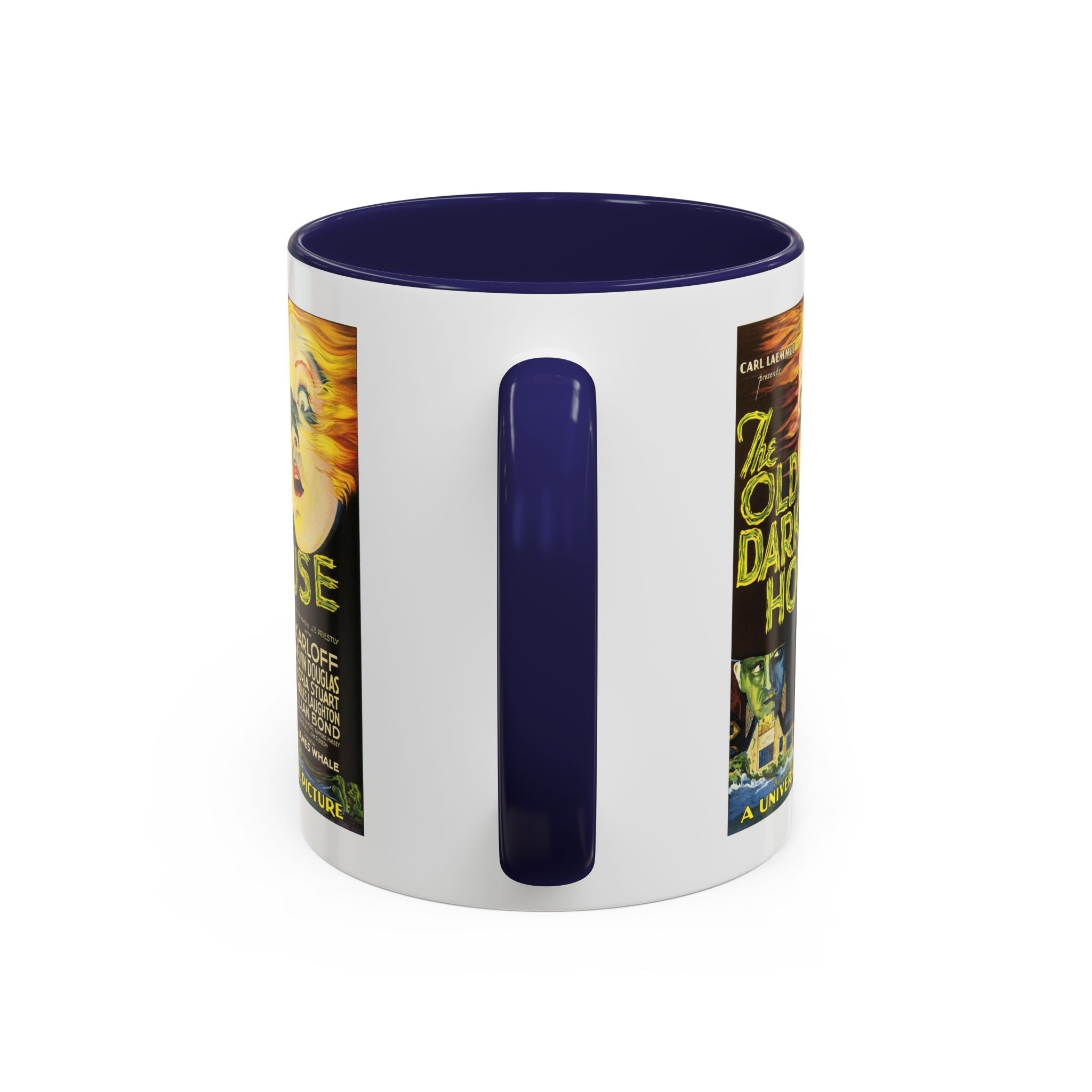 Cult Classic Movie Poster Art Accent Coffee Mug (11, 15oz) - The Old Dark House 1932 - POPvault