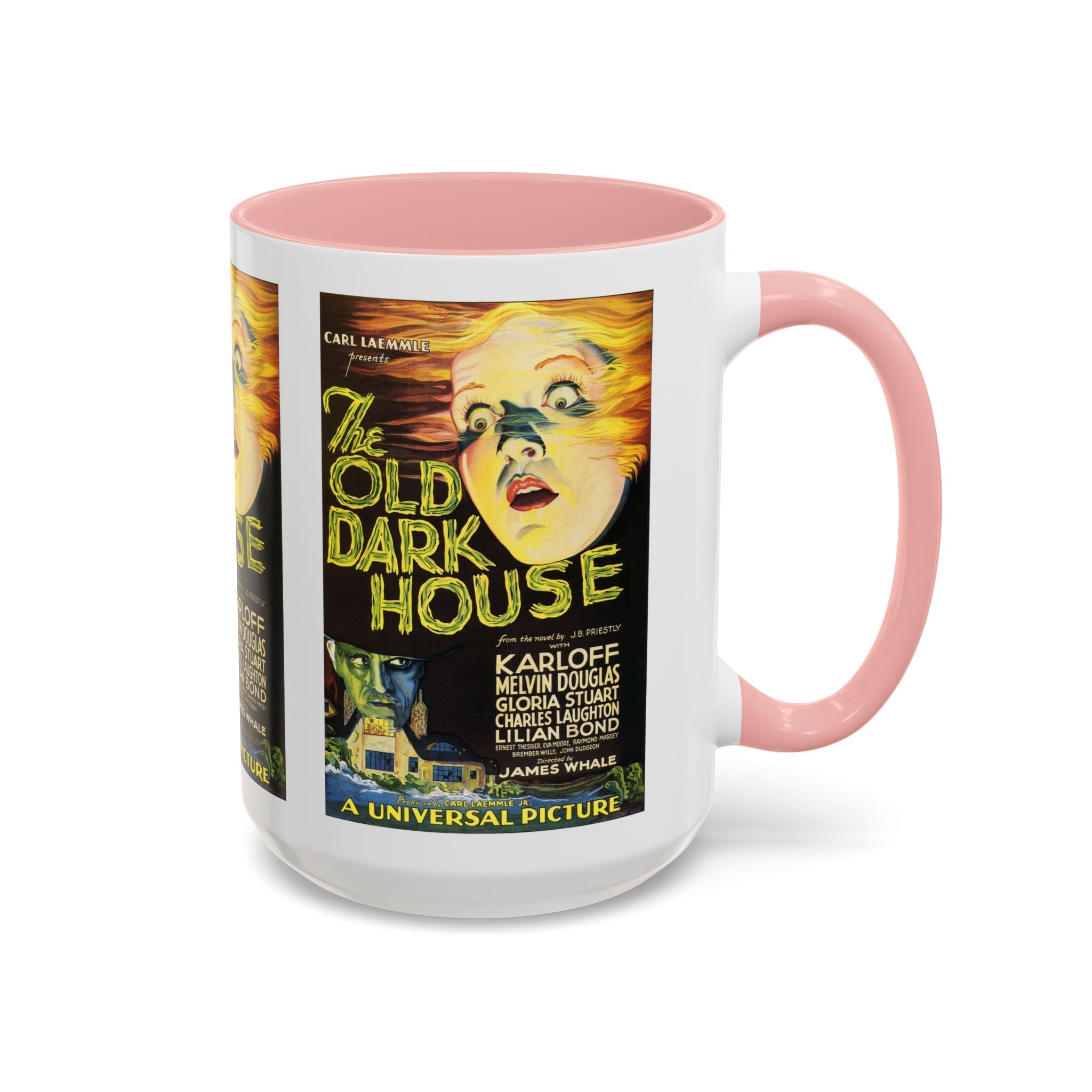 Cult Classic Movie Poster Art Accent Coffee Mug (11, 15oz) - The Old Dark House 1932 - POPvault