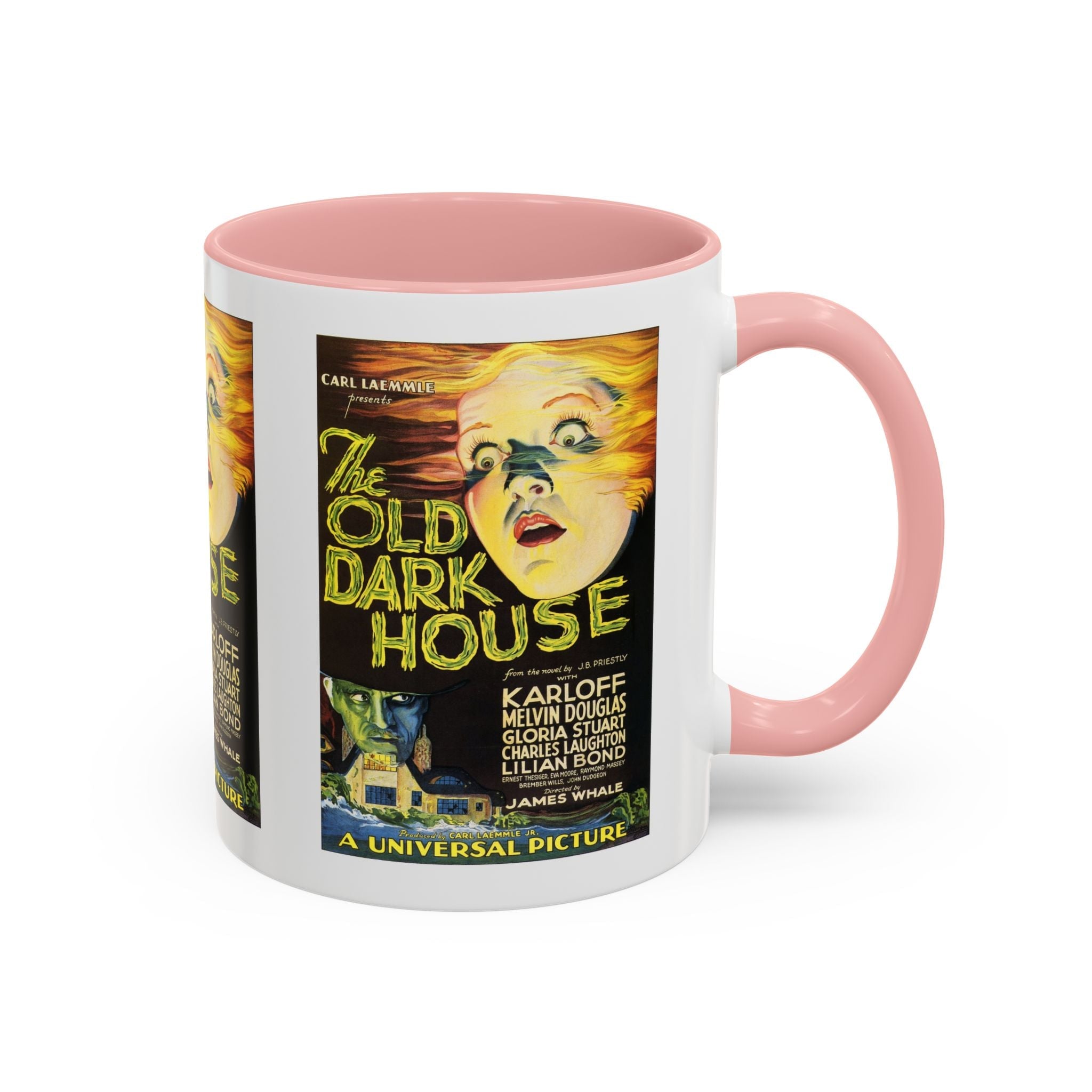 Cult Classic Movie Poster Art Accent Coffee Mug (11, 15oz) - The Old Dark House 1932 - POPvault