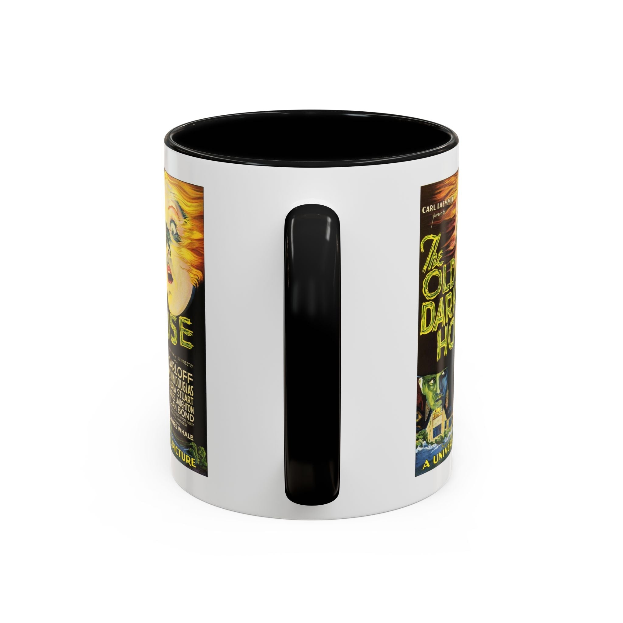 Cult Classic Movie Poster Art Accent Coffee Mug (11, 15oz) - The Old Dark House 1932 - POPvault