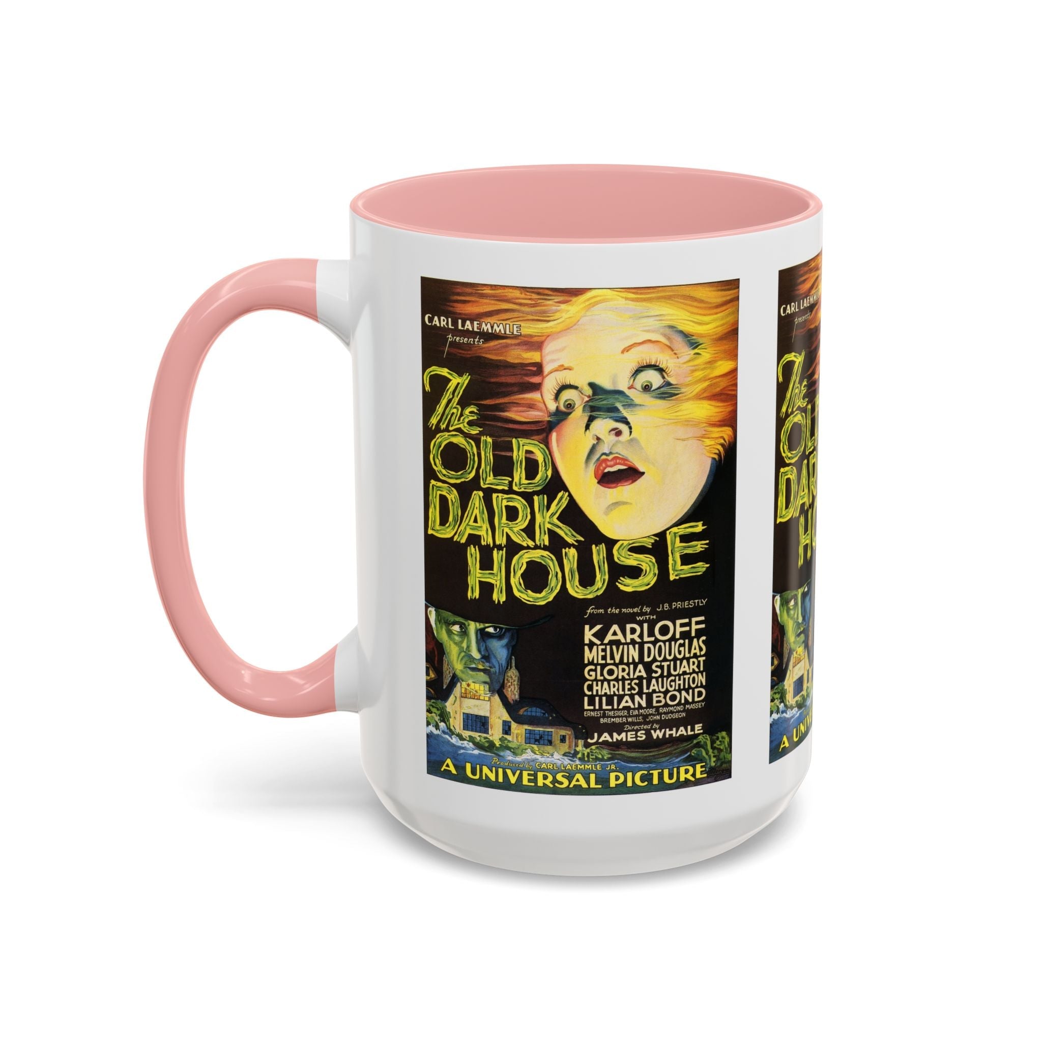 Cult Classic Movie Poster Art Accent Coffee Mug (11, 15oz) - The Old Dark House 1932 - POPvault