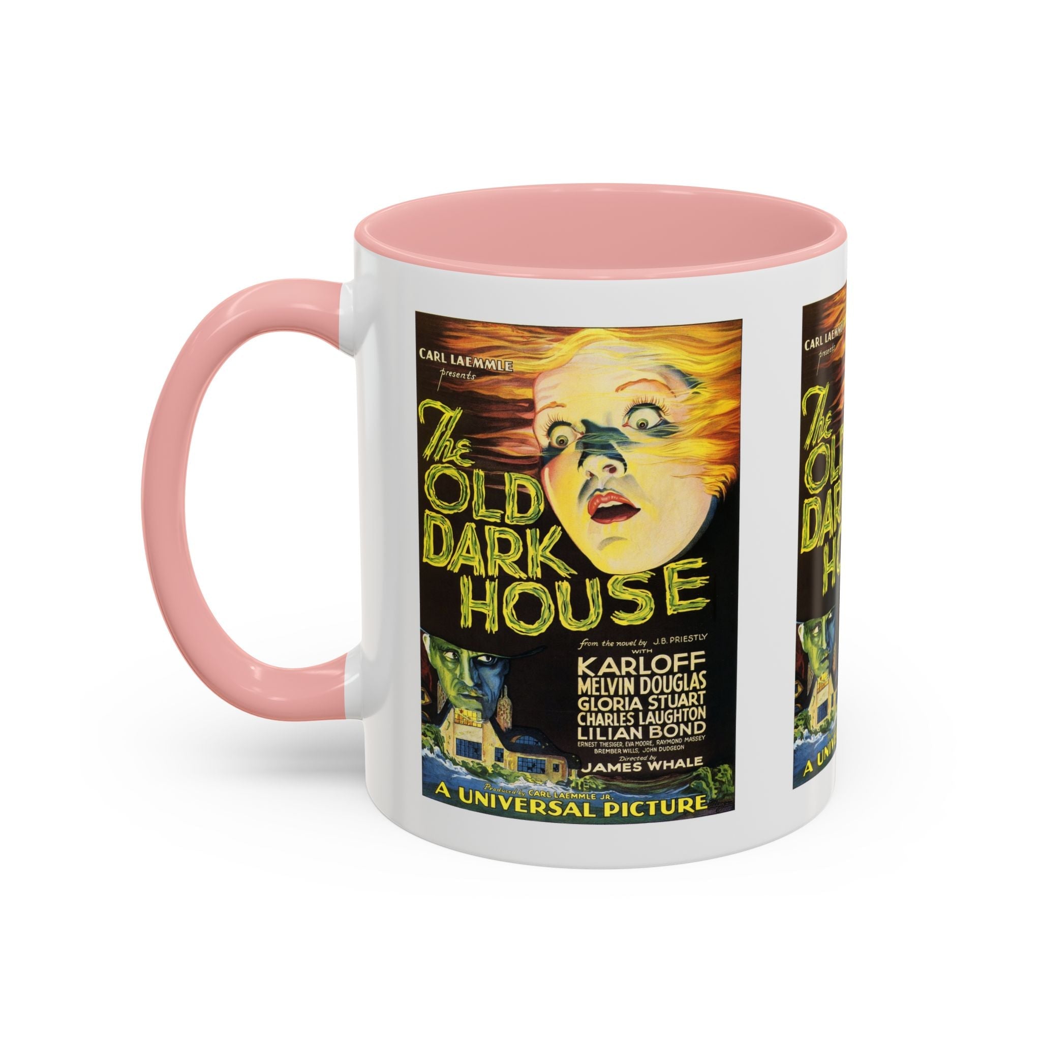 Cult Classic Movie Poster Art Accent Coffee Mug (11, 15oz) - The Old Dark House 1932 - POPvault