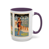 Cult Classic Movie Poster Art Accent Coffee Mug (11, 15oz) - The Play Girl 1928 - POPvault