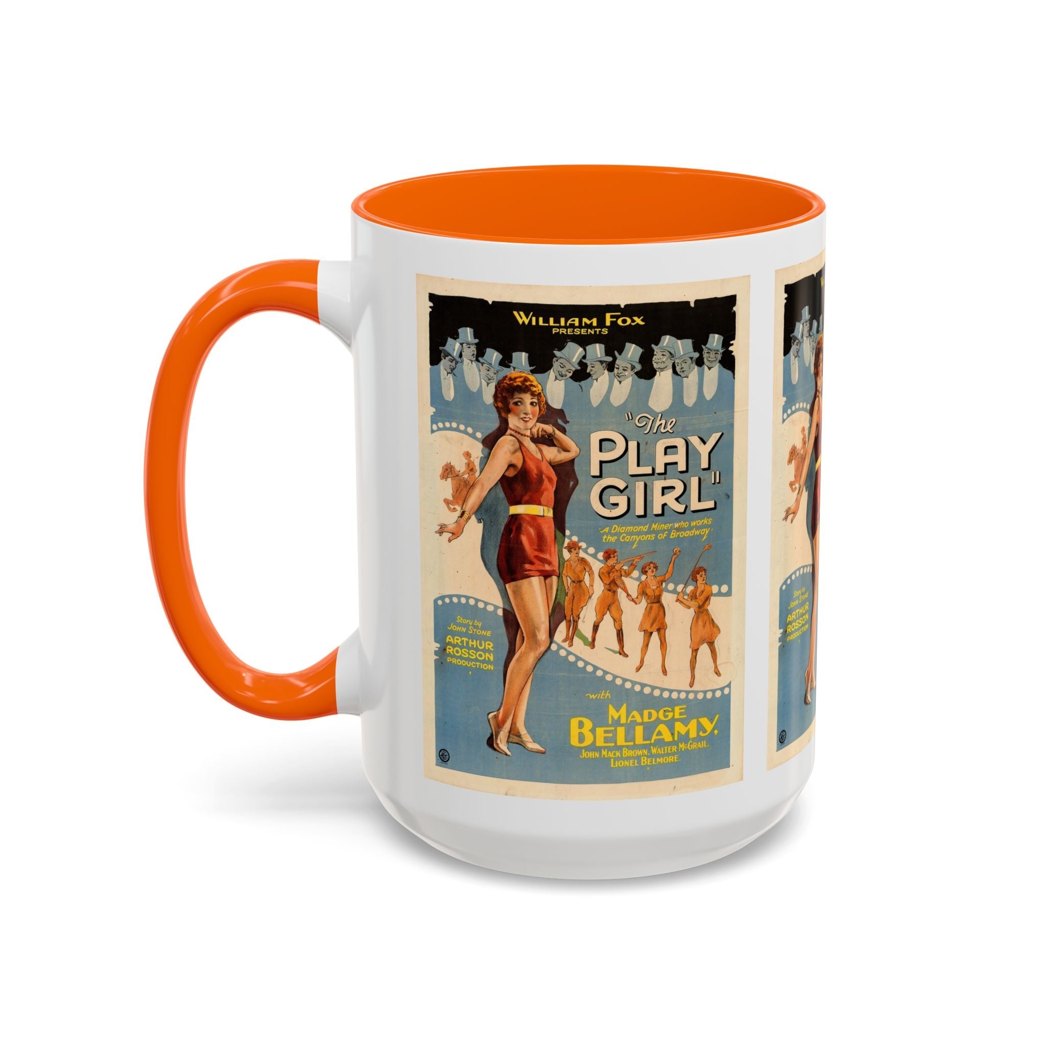 Cult Classic Movie Poster Art Accent Coffee Mug (11, 15oz) - The Play Girl 1928 - POPvault