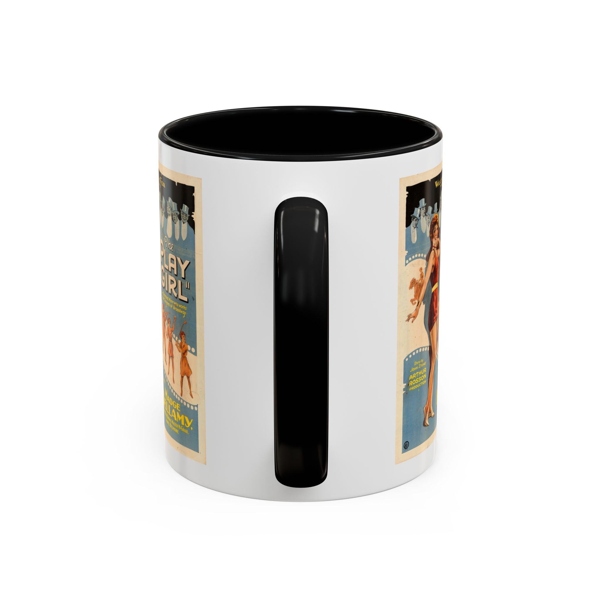 Cult Classic Movie Poster Art Accent Coffee Mug (11, 15oz) - The Play Girl 1928 - POPvault