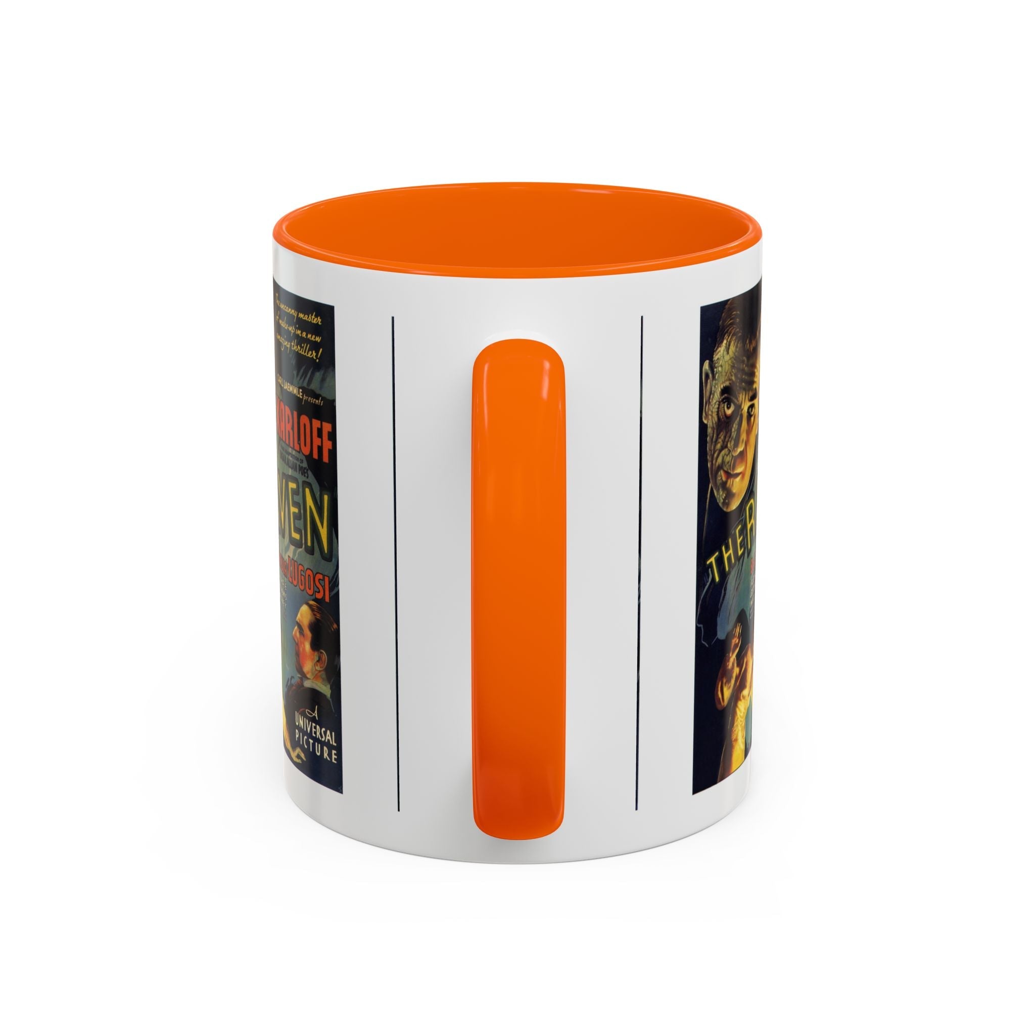 Cult Classic Movie Poster Art Accent Coffee Mug (11, 15oz) - The Raven 1935 - POPvault