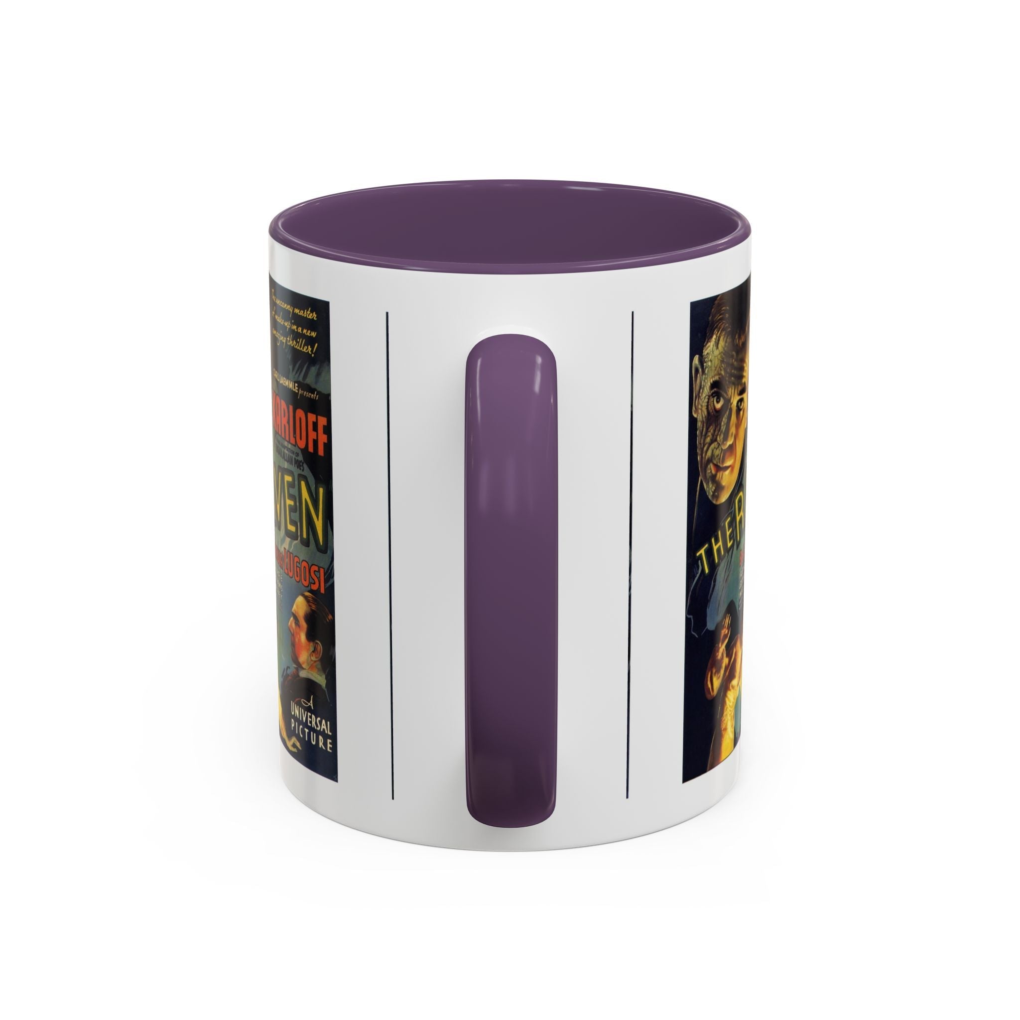 Cult Classic Movie Poster Art Accent Coffee Mug (11, 15oz) - The Raven 1935 - POPvault