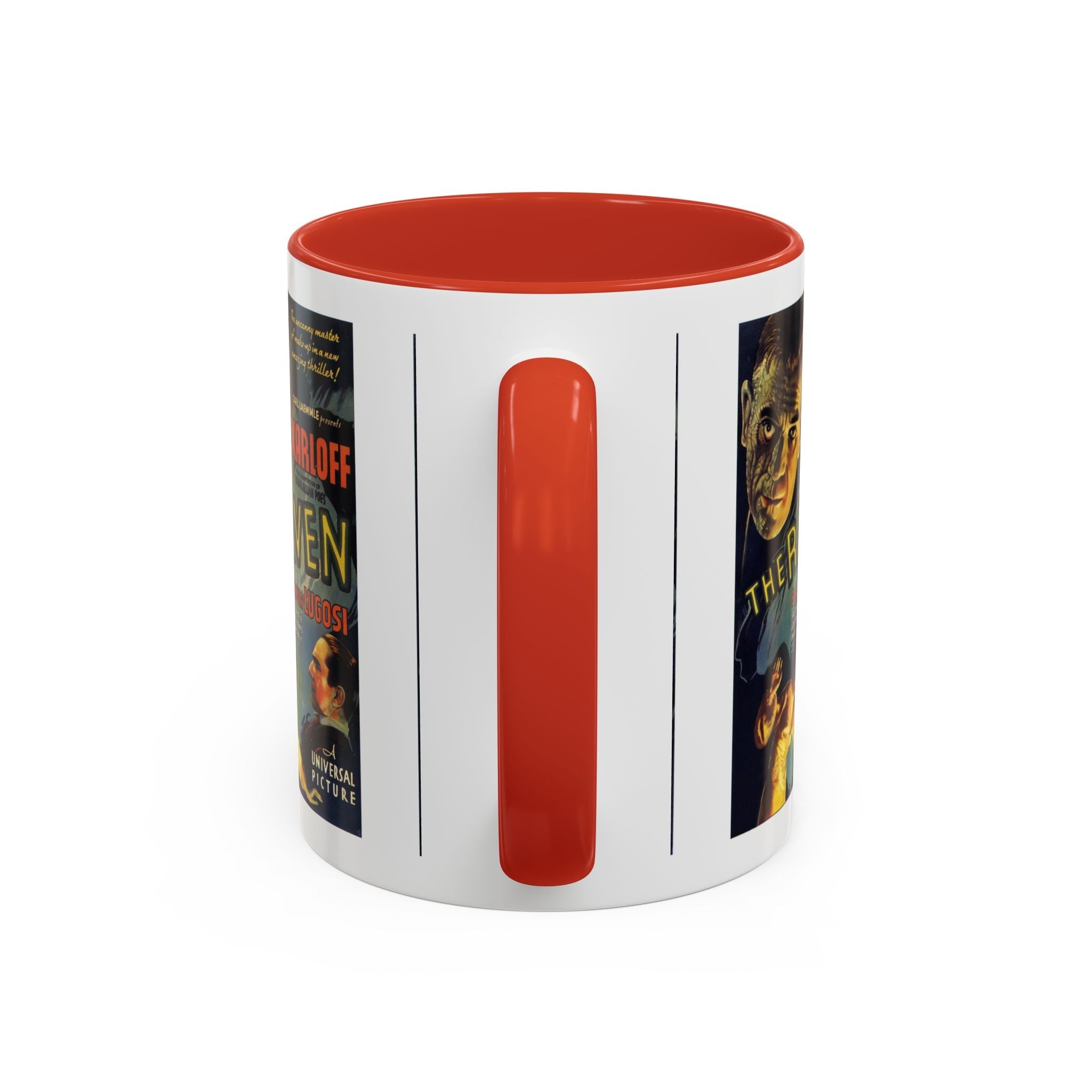 Cult Classic Movie Poster Art Accent Coffee Mug (11, 15oz) - The Raven 1935 - POPvault