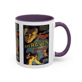 Cult Classic Movie Poster Art Accent Coffee Mug (11, 15oz) - The Raven 1935 - POPvault